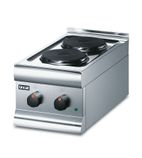 Silverlink 600 HT3 Electric Countertop 2 Plate Boiling Top