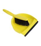 CC930 Soft Dustpan & Brush Set - Yellow