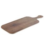 Oak Effect Rectangle Handled Paddle Board 400mm - GN561
