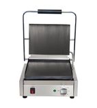 MEP-M-SAFF-1 Electric Single Contact Panini Grill - Flat Top & Bottom