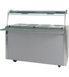 VC4BM 1490mm Wide Hot Cupboard With Bain Marie Top