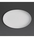 FD015 Salina Oval Plates 250mm (Pack of 4)