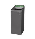 CX966 Configure Recycling Bin with Glass Recycling Label Green 57Ltr