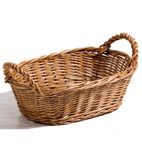 D2583 Display Basket Oval 30 x 20 x 10cm With Handles