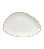 DY875 Triangular Plates Barley White 304mm