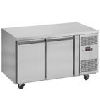 PH20 Medium Duty 280 Ltr 2 Door Stainless Steel Refrigerated Prep Counter