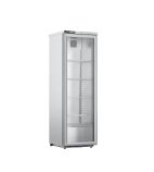 Xtra XR415G 410 Ltr Upright Single Glass Door Stainless Steel Display Fridge