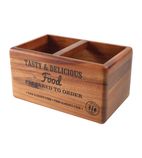 Image of CL179 Food Glorious Food Table Tidy With Chalkboard