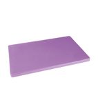 FX107 Low Density Purple Chopping Board 450x300x20mm