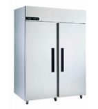 Xtra XR1300L Medium Duty 1300 Ltr Upright Single Door Stainless Steel Freezer