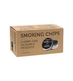 SVT-05005 Seasoned Wood Chips Package - Box of 4 Tins