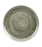 Churchill Stonecast Patina Antique Coupe Round Plates Green 324mm