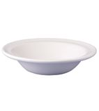 GC624 Classic White Rimmed Oatmeal Bowl