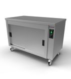 Drop-In HC3R 1198mm Wide Mobile Roll Under Hot Cupboard With Plain Top