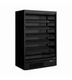 Image of GALAXY+ GP14 BLACK 1330mm Wide Black Multideck Display Fridge