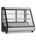 COLDT1 130 Ltr Countertop Flat Glass Refrigerated Display Case