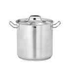 ED501 Stainless Steel Stock Pot With Side Handles 450mm