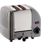 20241 2 Slice Vario Metallic Charcoal Toaster