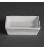 Image of U180 Flat Square Miniature Dishes 80mm (Pack of 12)