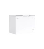 FCF305 331 Ltr White Chest Freezer With Stainless Steel Lid
