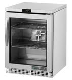 TUC-24G-HC-FGD01 158 Ltr Undercounter Single Glass Door Display Fridge