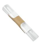 Image of FA386  Clasp Clip Recyclable Kraft Baguette Packs (Pack of 500)