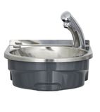 BaSix BSX-400-NT-T Hand Wash Station With Battery Operated Hands-Free Mechanical Operation