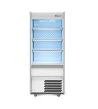 Gem R70-SCN 710mm Wide White Slimline Multideck Display Fridge With Nightblind