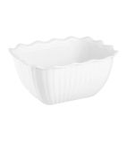 Kristallon HY807 Small Salad Crock White 750ml