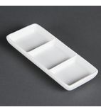 C336 3 Section Dishes (Pack of 12)