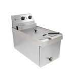 NPSF6 9 Ltr Electric Countertop Single Tank Fryer (1 x Basket)
