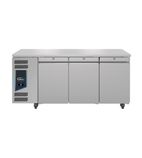Image of Jade VJC3 469 Ltr Triple Door Stainless Steel Multi-Temperature Counter
