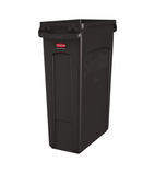 DY110 Slim Jim Container With Venting Channels Brown 87Ltr