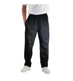 A029-L Essential Baggy Trousers Black L