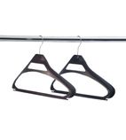 U599 Black Polypropylene Hangers (Pack of 100)