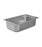 21008 Stainless Steel Perforated 1/1 Gastronorm Tray 150mm