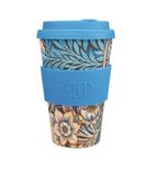 Bamboo Reusable Coffee Cup Lily William Morris 14oz