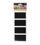 CM569 Adhesive Chalkboard Labels Rectangle (Pack of 8)