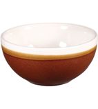 Monochrome DR681 Soup Bowl Cinnamon Brown 455ml (Pack of 12)