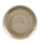 Patina HC785 Antique Coupe Plates Taupe 324mm (Pack of 6)