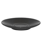 Image of Café GK087 Espresso Saucers Charcoal (Pack of 12)