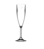 CG945 Polycarbonate Champagne Flutes 200ml CE Marked at 175ml (Pack of 12)