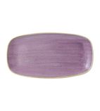 FR029 Stonecast Lavender Chefs Oblong Plate 352 x 187mm (Pack of 6)