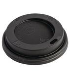 Image of CW715 Coffee Cup Lids Black 225ml / 8oz (Pack of 50)
