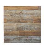 DR821 Pre-Drilled Square Table Top Urban Dark 600mm