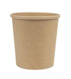 FA370 Recyclable Kraft Microwavable Soup Cups 450ml / 16oz (Pack of 500)