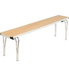 Contour Stacking Bench Beech Effect 5ft