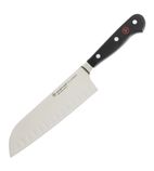 DN913 Santoku Knife Black 6.5"