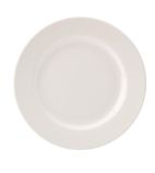 Pure White Wide Rim Plates 203mm