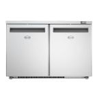 HR360 360 Ltr Undercounter Double Door Stainless Steel Fridge